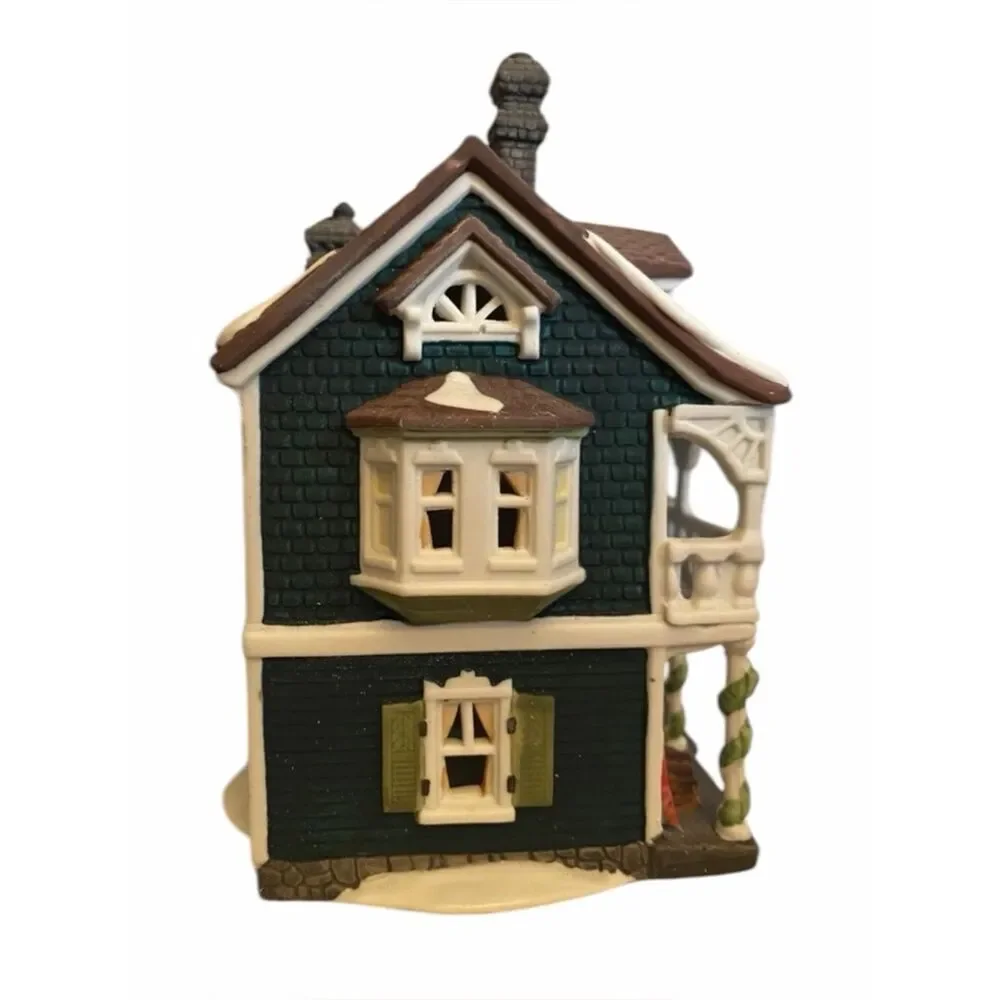 Dept 56 Captain's Cottage New England Village Series 5947-1 Retired 1990 EUC Box
